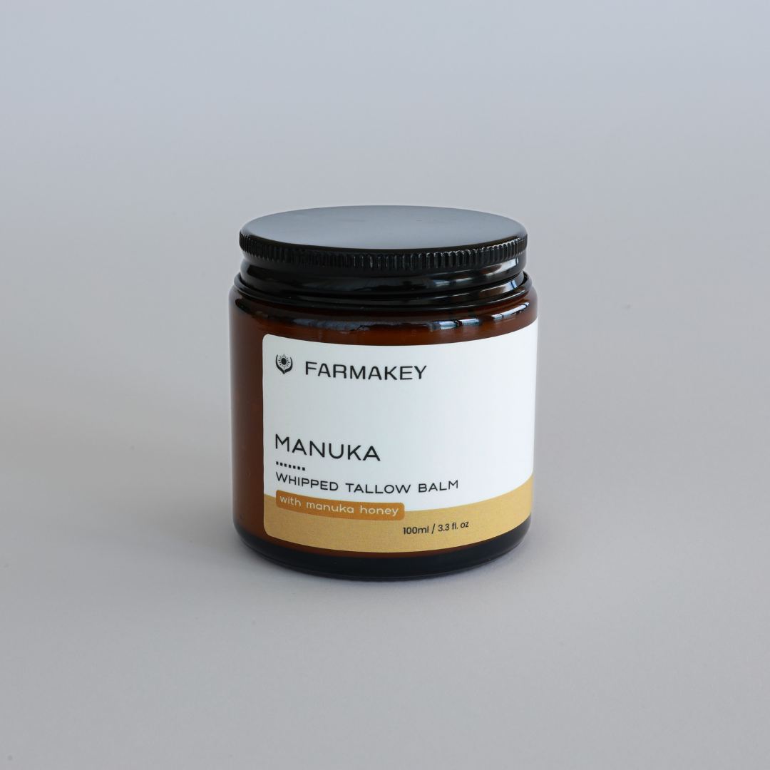 Farmakey Manuka Tallow Balm, Front Side